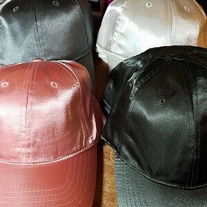 Satin Baseball Cap Buckle Closure OSFM 4 Colors to choose NWT